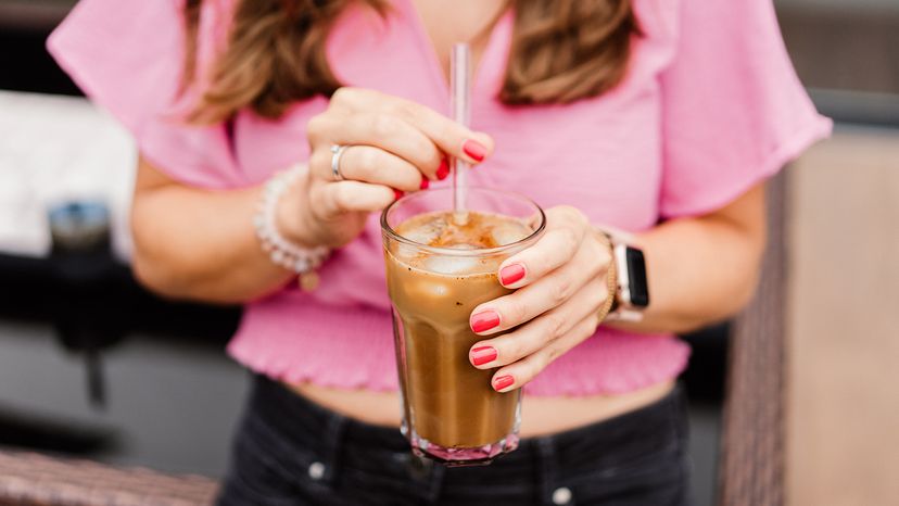 Iced coffee