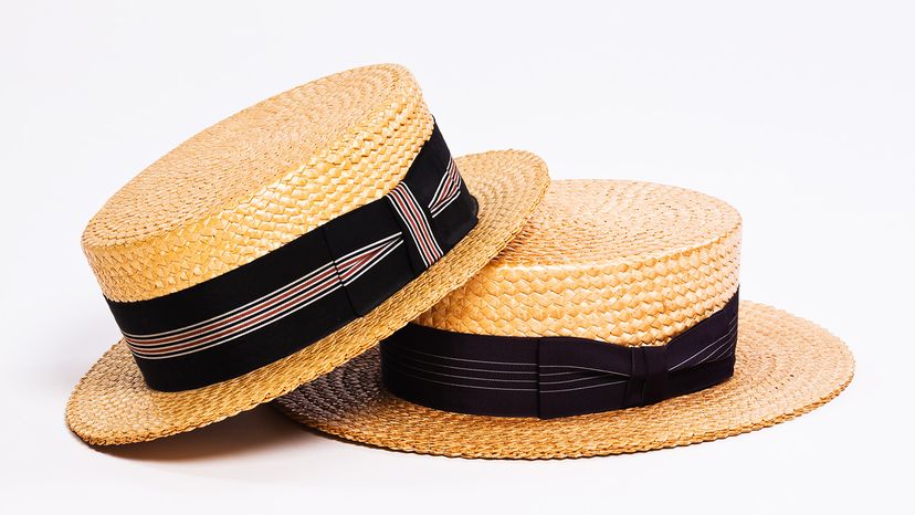 Boater hat
