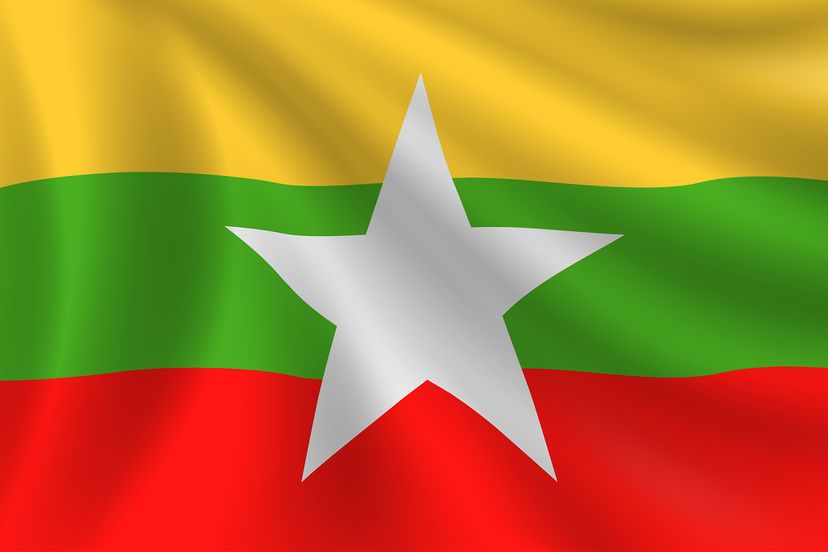 Burma flag