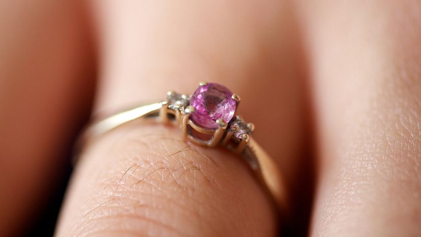 Pink sapphire