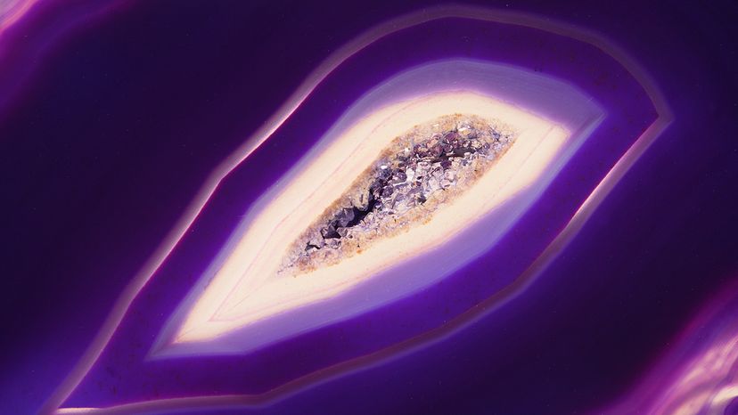 Purple agate