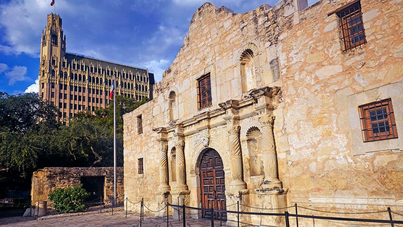 The Alamo, Texas.