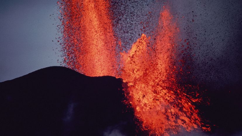 volcanic eruption