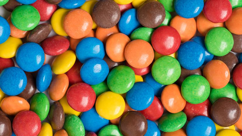 Sugar-coated candies