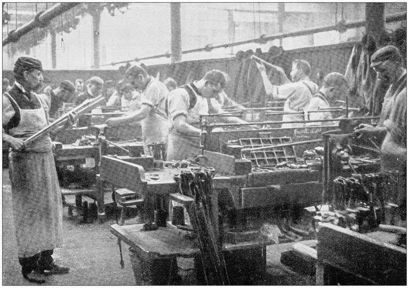 dangerous factory workers industrial revolution