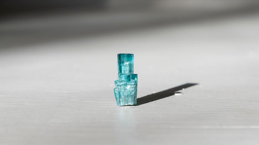 Blue tourmaline