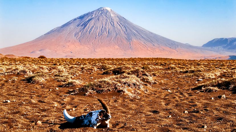 mountain and desert