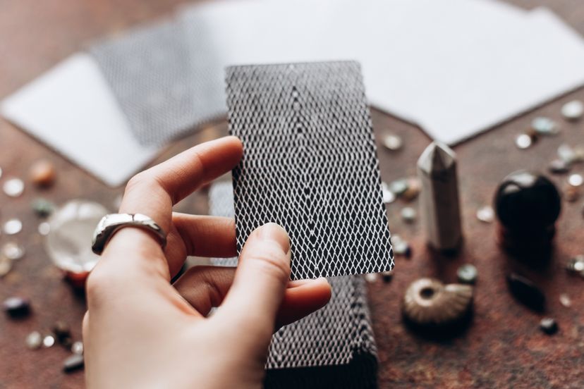 Tarot Cards on Hand