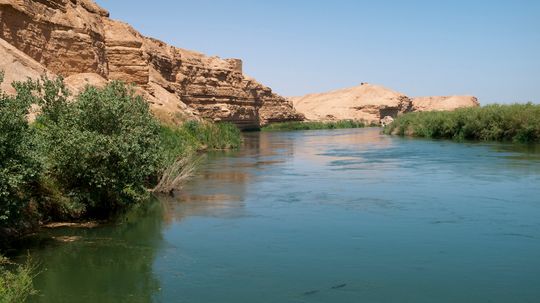 The Euphrates River, at the 'Cradle of Civilization,' Is Drying Up