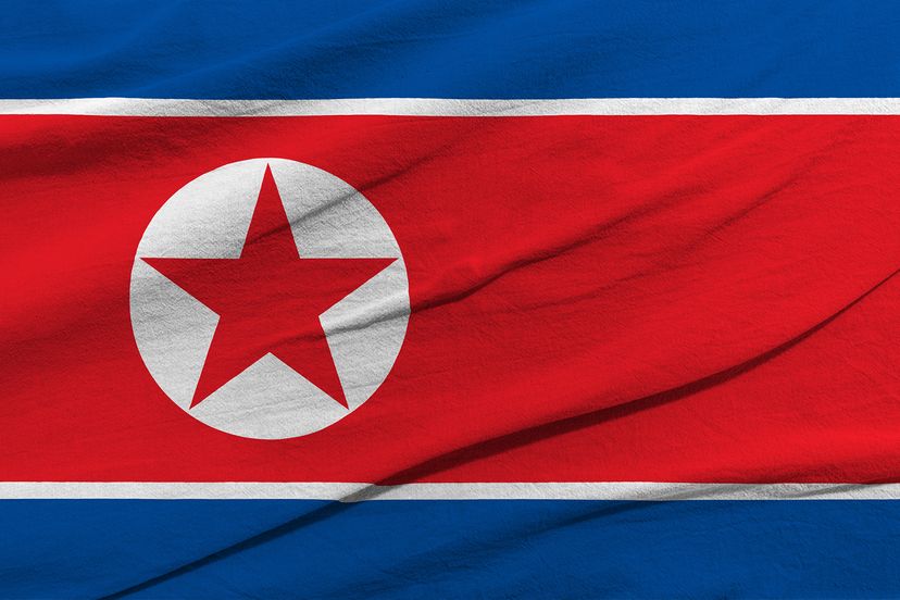 North Korea flag