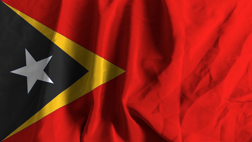 East Timor flag