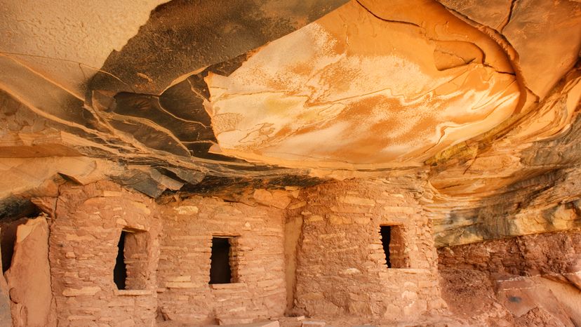 Anasazi ruins, Road Canyon of Grand Gulch Primitive Area, Cedar Mesa Utah