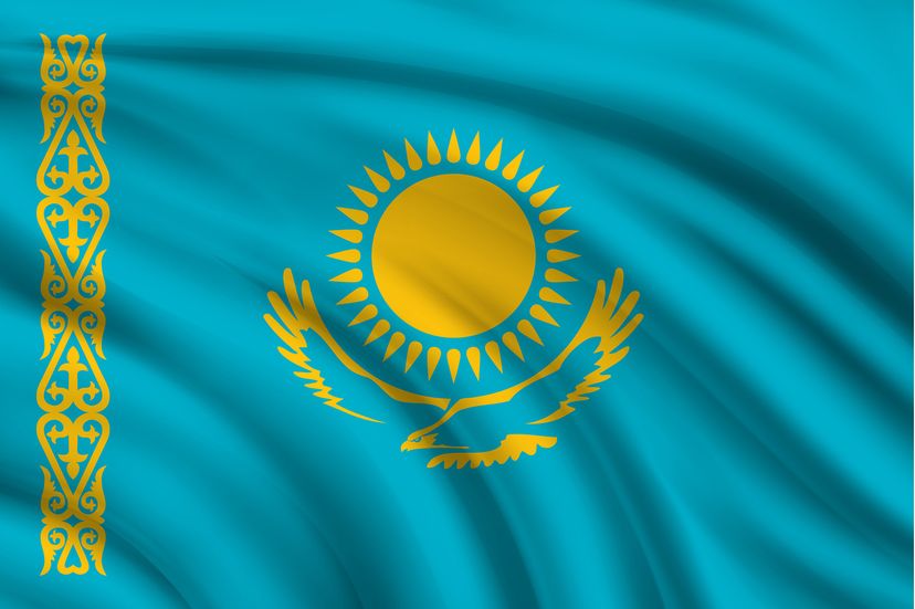 Kazakhstan flag