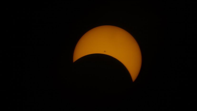 Partial solar eclipse
