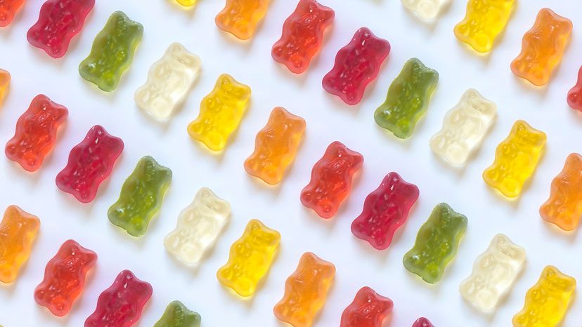 Gummy bear candies