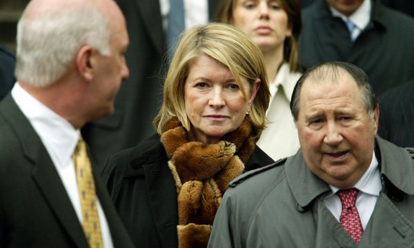 Martha Stewart leaves US Federal Courtho