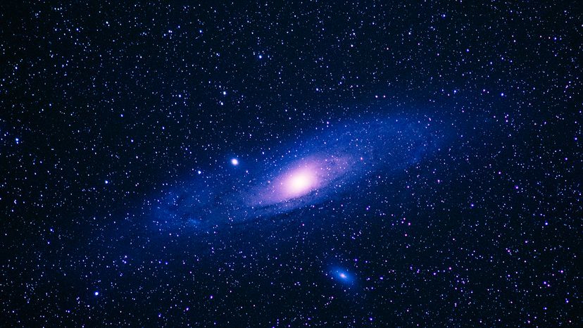 The Andromeda galaxy imaged from the White Mountains of California
