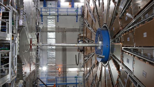 Particle accelerator detector for subatomic particles, and Higgs boson discovery