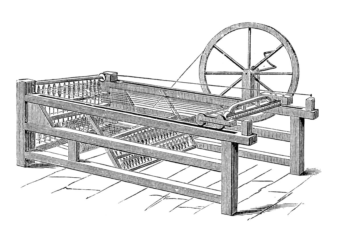 James Hargreaves’ Spinning Jenny and the Industrial Revolution
