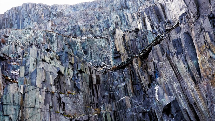 Slate quarry textures