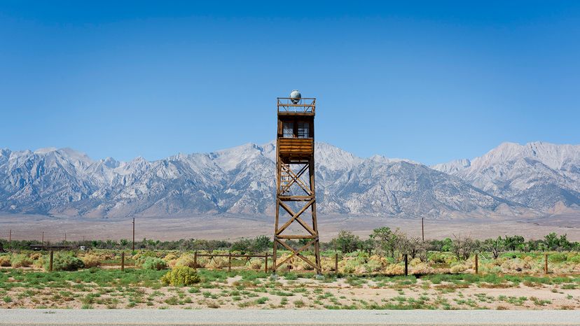 Watch Tower of Manzanar War Relocation Center