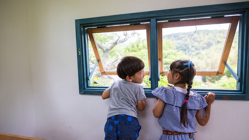 Awning window