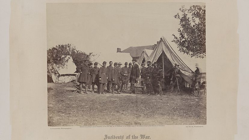 Abraham Lincoln at Antietam