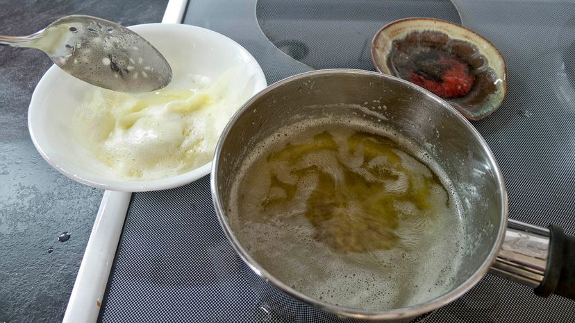 making ghee