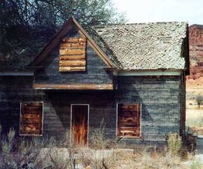 House that looks like it's haunted