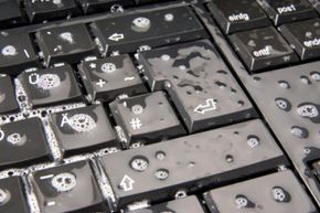 Computer Pictures Think twice before you spray cleaner all over your keyboard. See more pictures of computers.