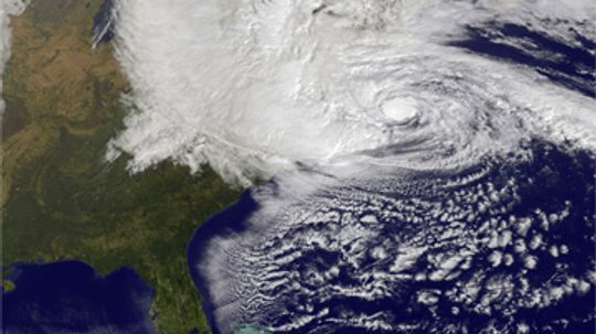 Did global warming cause Hurricane Sandy?