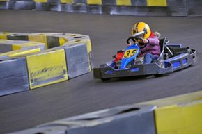 Drivers of (nearly) all ages can enjoy kart racing.