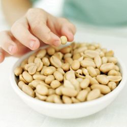 Before they reach for the nuts, make sure they're raw and unsalted.