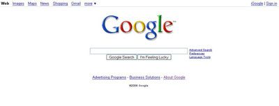 Google Home Page