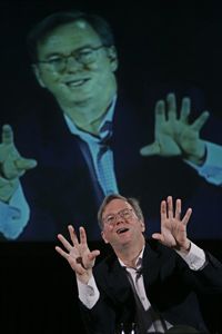 Google CEO Eric Schmidt