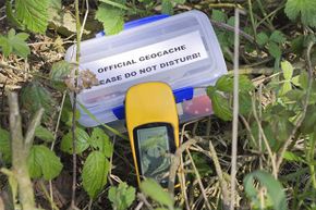 A GPS device is an essential part of Geocaching.