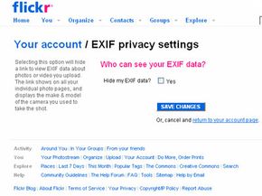 You have to make your EXIF data visible in Flickr if you want your GPS tags to show up.