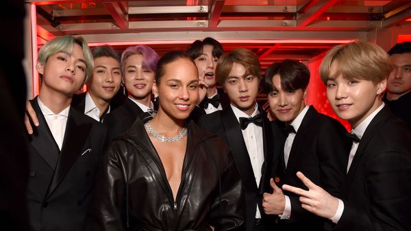 Alicia Key and BTS, Grammys