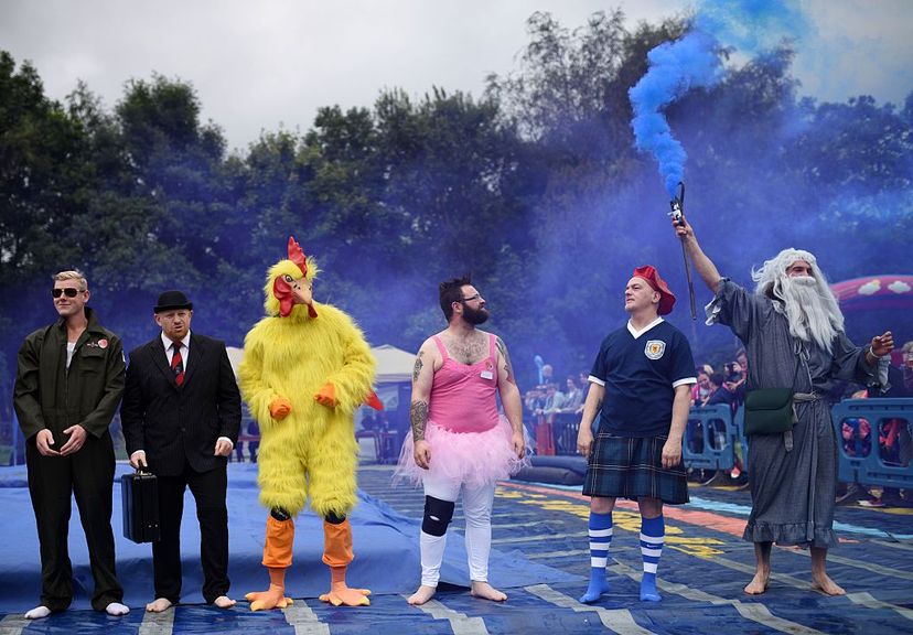 gravy wrestling, lancashire