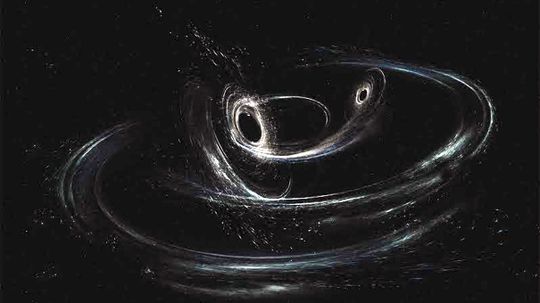 第三次检测到引力波，揭示了另一个黑洞碰撞“border=