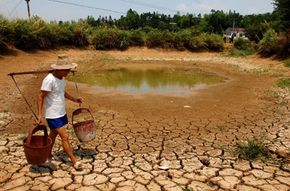 全球水危机影响了包括中国在内的世界各地的供水。查看与绿色生活有关的图片。“width=