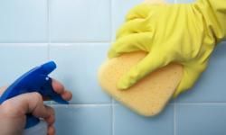 bathroom cleaning