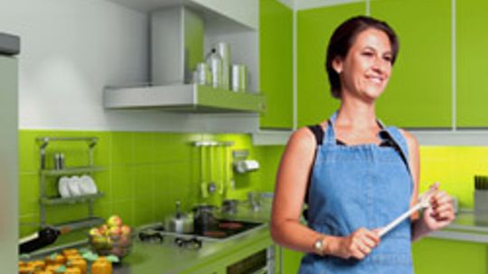 10 Green Kitchen Cabinet Designs