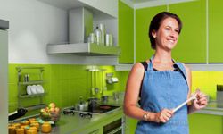There is no requirement that you literally make your kitchen green. See more green living pictures.