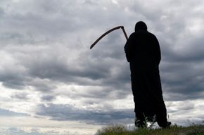 The Grim Reaper is one of the most recognizable figures around, but that doesn't mean anyone is happy to see him when he noiselessly appears.
