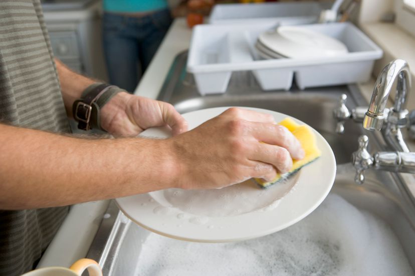 The good news is that men are spending more time in the kitchen; the bad news is that their master chef talents don't always come with master cleanup skills.