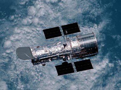 The Hubble Space Telescope in orbit