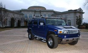 Evander Holyfield's Hummer