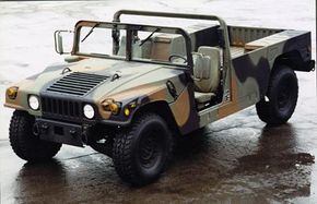 Image Gallery: Off-roading The Humvee Base Model. See pictures of off-roading.