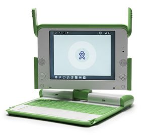 The XO laptop was designed to be a lightweight and affordable laptop that is meant for developing countries. See more laptop pictures.